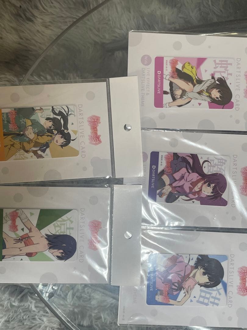 化物語 ダーツライブカード 5枚セット 楽天市場】ダーツ ライブカード 物語シリーズ DARTSLIVE CARD