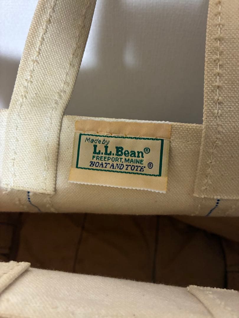 エルエルビーン L.L.Bean キャンバス トートバッグ 80s ギザタグ 紺