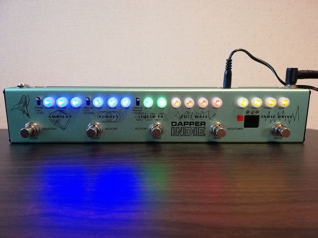 Valeton Dapper Indie マルチエフェクター　バータイプ