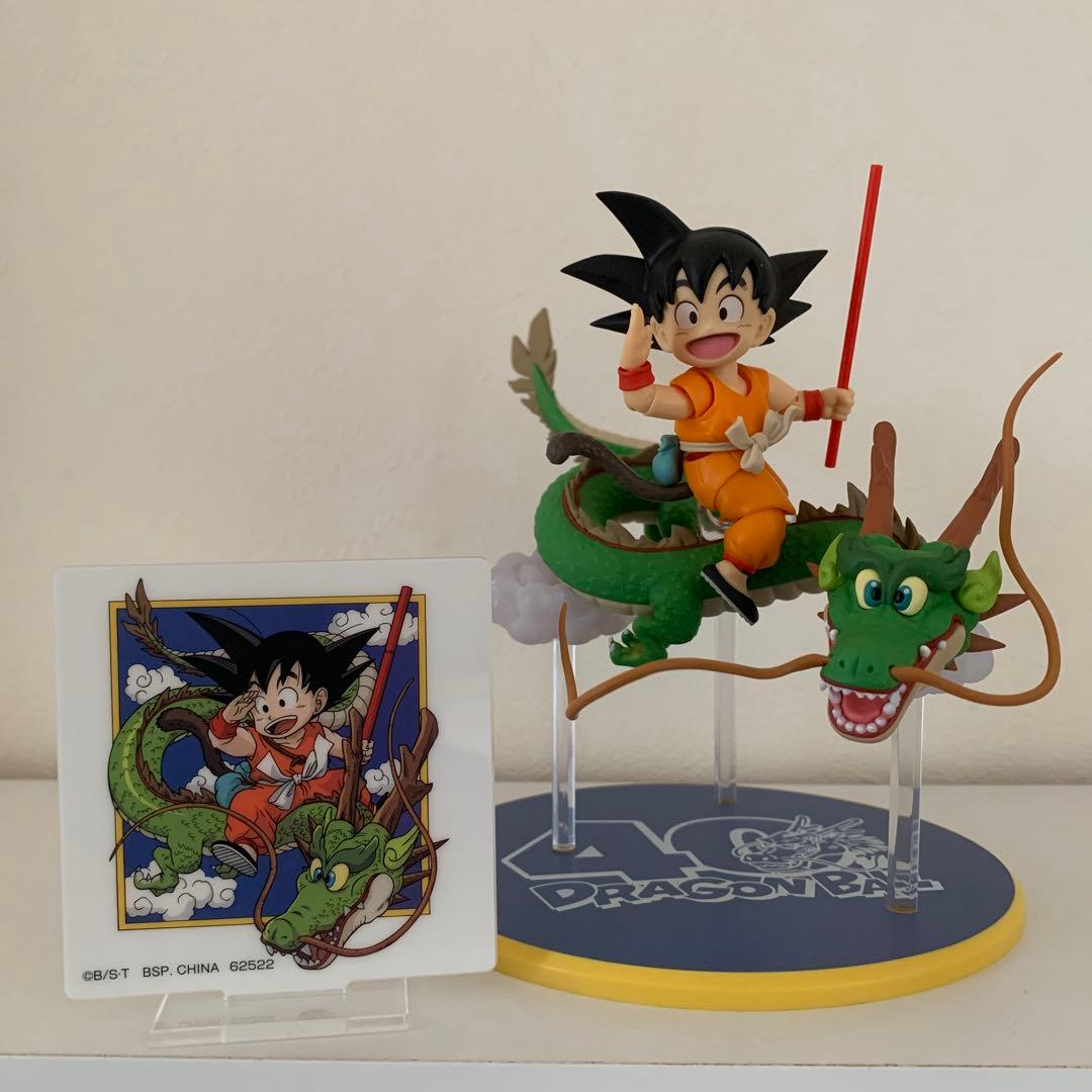 ドラゴンボール40周年 孫悟空&龍 1番くじ アクリルスタンド 2種