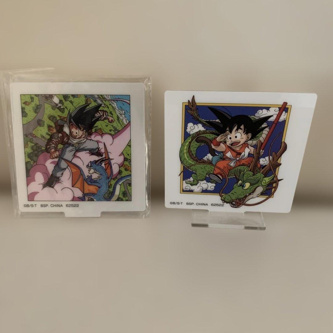 ドラゴンボール40周年 孫悟空&龍 1番くじ アクリルスタンド 2種