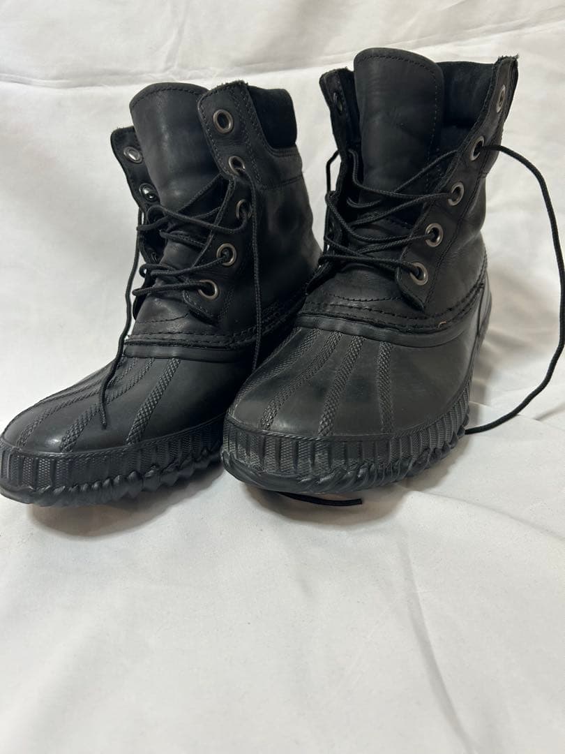 ≪美品≫【ソレル SOREL】シャイアンII 防水レザー 25㎝