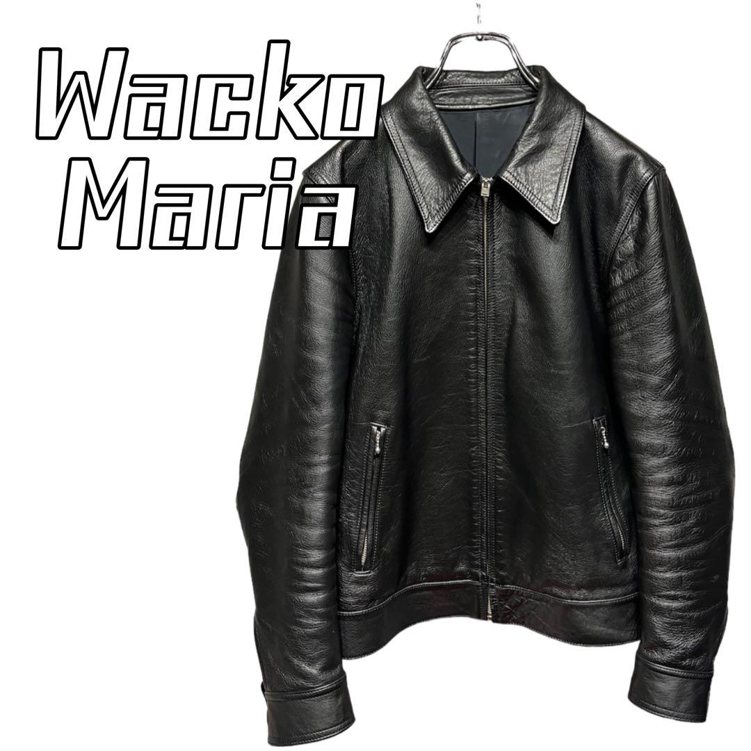 大幅値下げ】WACKO MARIA シングル ライダースジャケット 牛革 名作