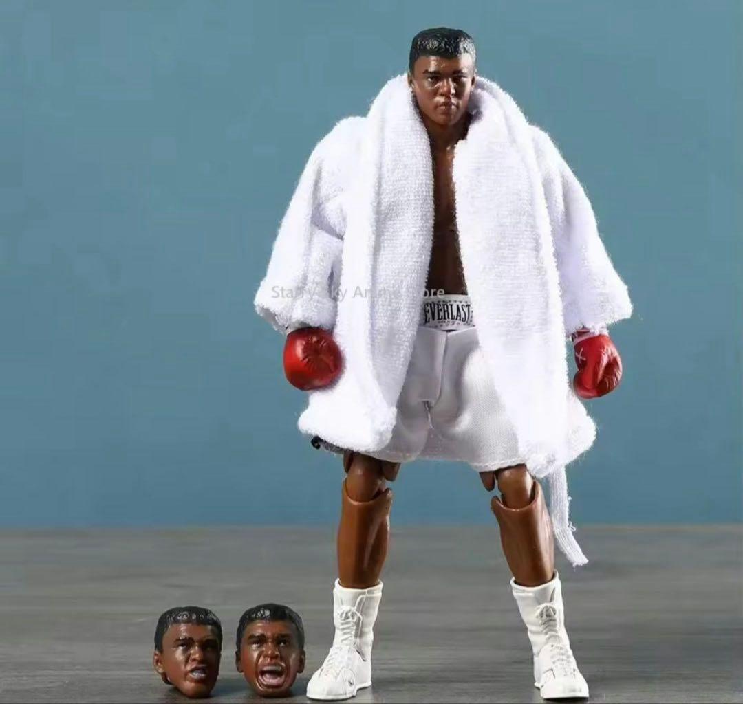 マイクタイソン、モハメドアリ2体セット全身 関節 可動 アクション