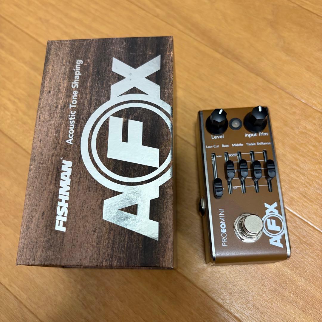 ギター FISHMAN AFX PRO EQ MINI ACOUSTIC PREAMP