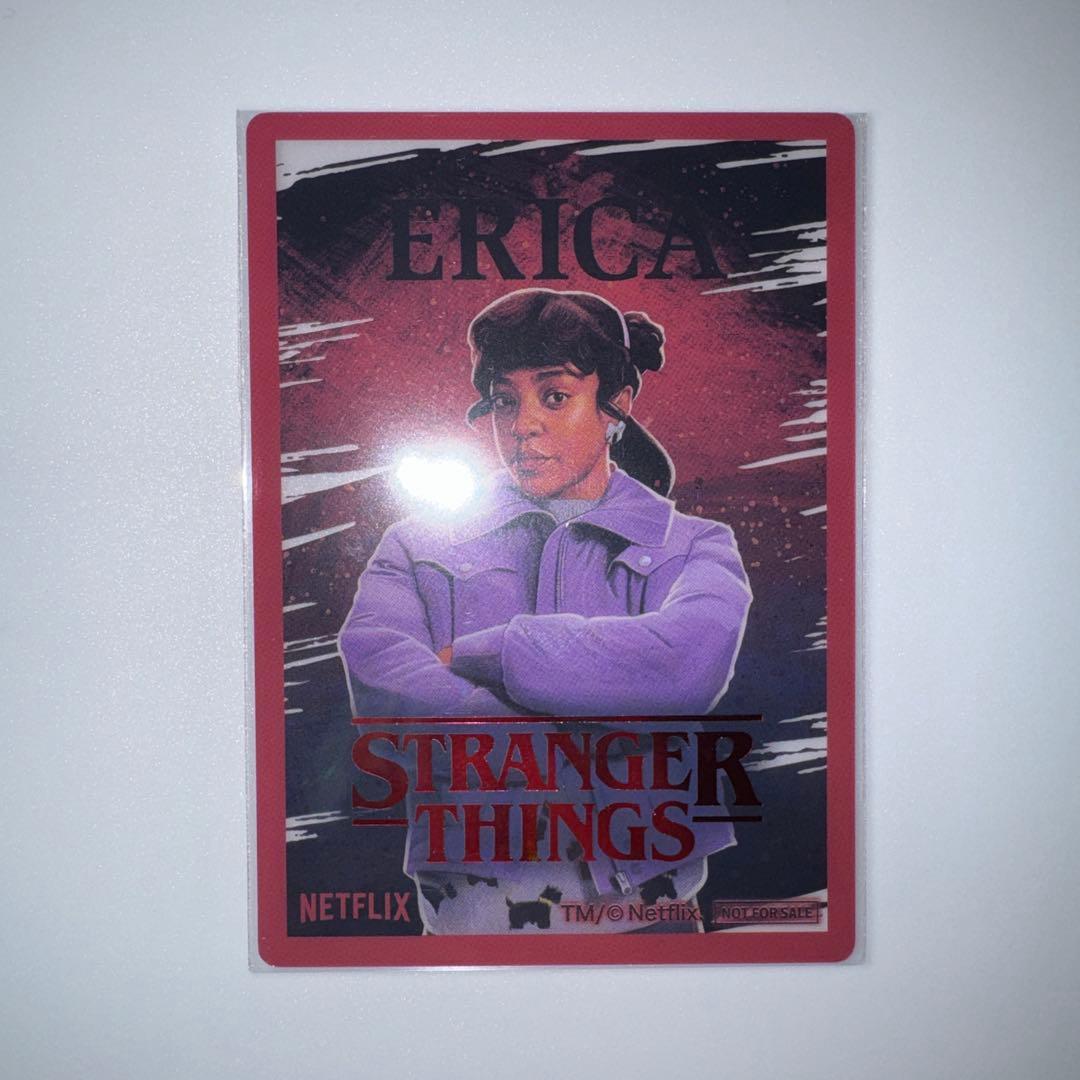 ストレンジャーシングス ストシン エリカ カード 特典 - メルカリ