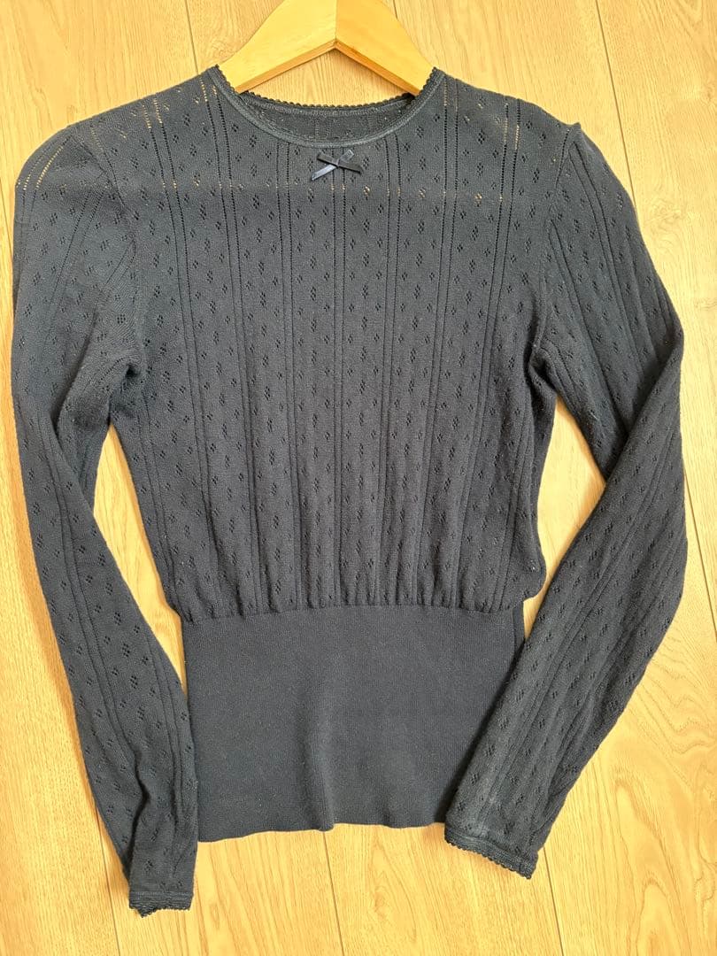 SHISHIKUI eyelet long NAVY - メルカリ