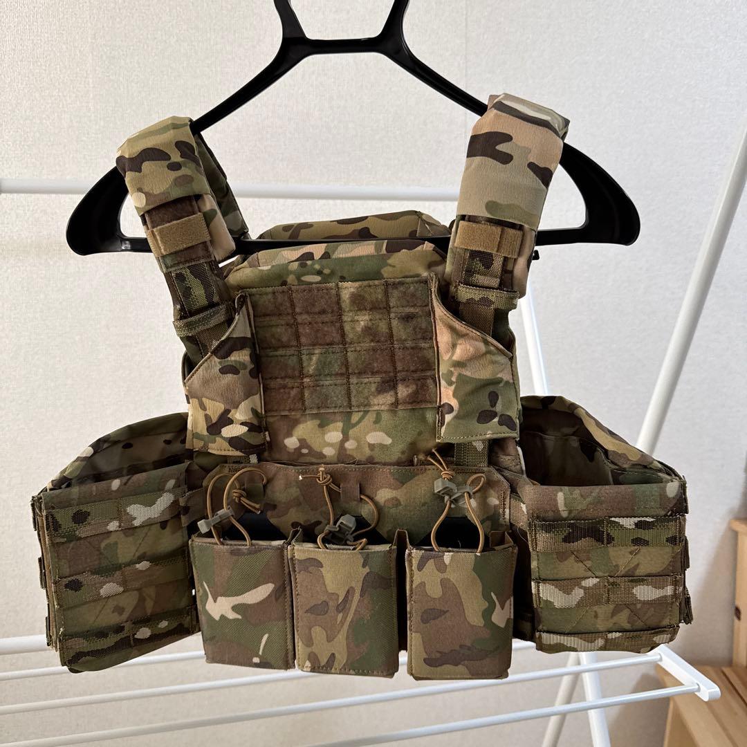 マルチカム プレートキャリア 4ポケット