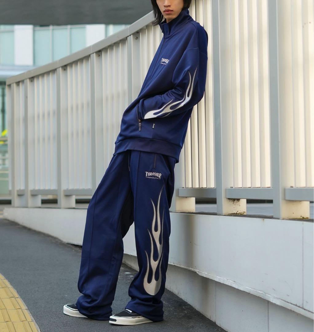 スラッシャー　セットアップ　ネイビー