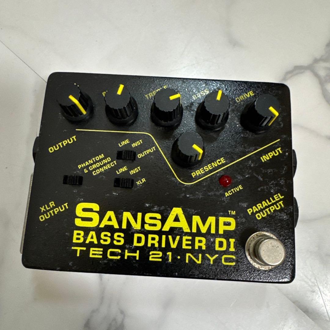 TECH21 Sansamp Bass D DI 定番プリアンプ初期型