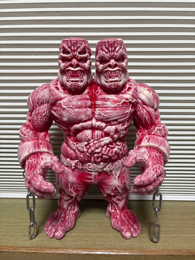 もうこやま　ジャイアントゴリラフランケン　ソフビ　肉マーブル 5月27日(月)18時より抽選開始】【もうこやま】ジャイアントゴリラ