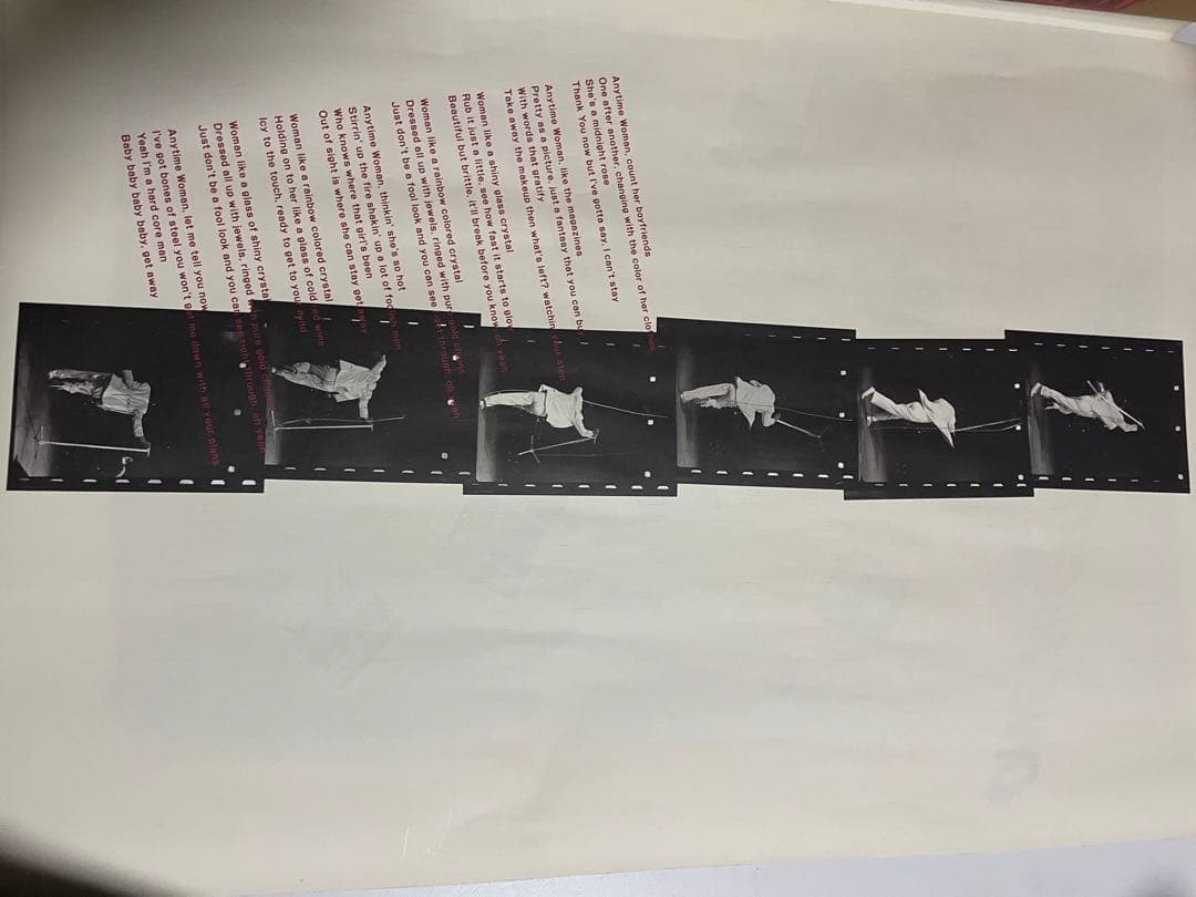 矢沢永吉 Anytime Woman 1992年 ポスター ツアーパンフB2 - メルカリ