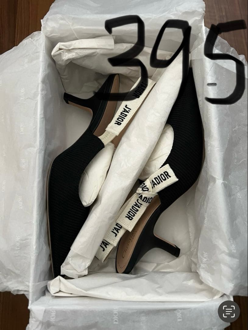 CHIさま　美品　Christian Dior スリングバックパンプス　39.5 中古・古着通販】Christian Dior (クリスチャン ディオール) J'A DIOR