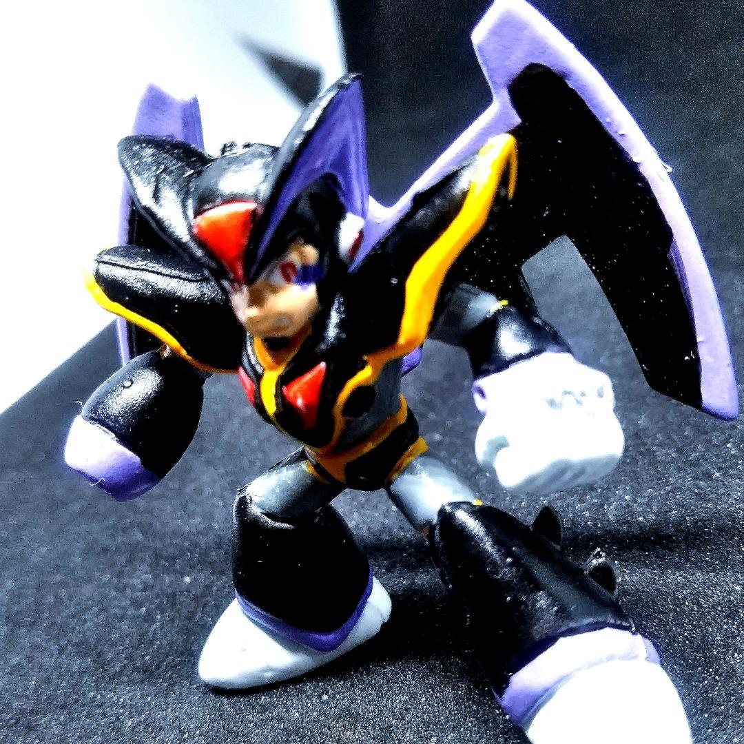 ロックマン フィギュア 消しゴム スーパーフォルテ 塗装品 - メルカリ