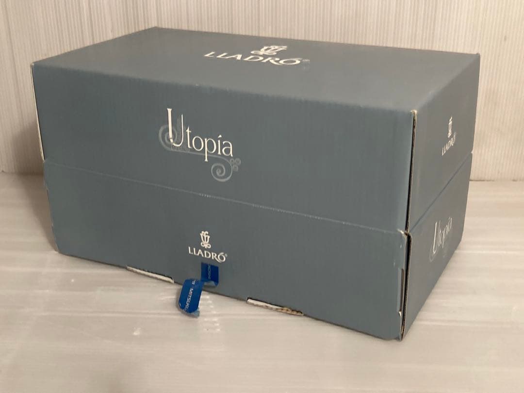 LLADRO Utopia 『さわやかな風』 陶器 リアドロ フォギュリン - メルカリ