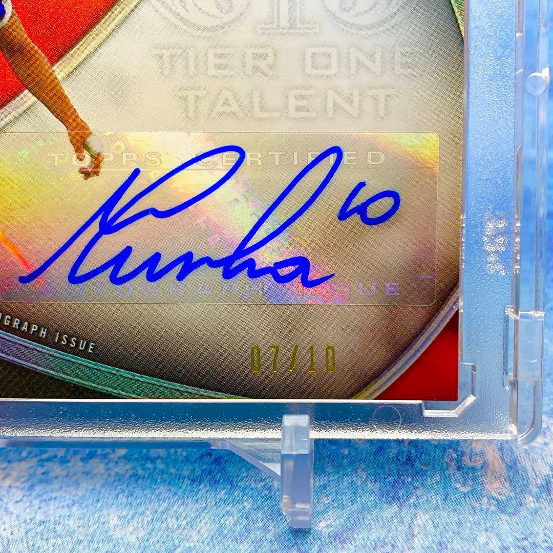 10シリ【マテウス・クーニャ】直筆サインカード マンチェスター