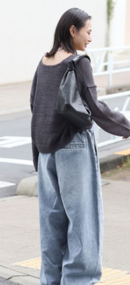 新品タグ付き ジャーナルスタンダード イージーデニムワイドパンツ 36