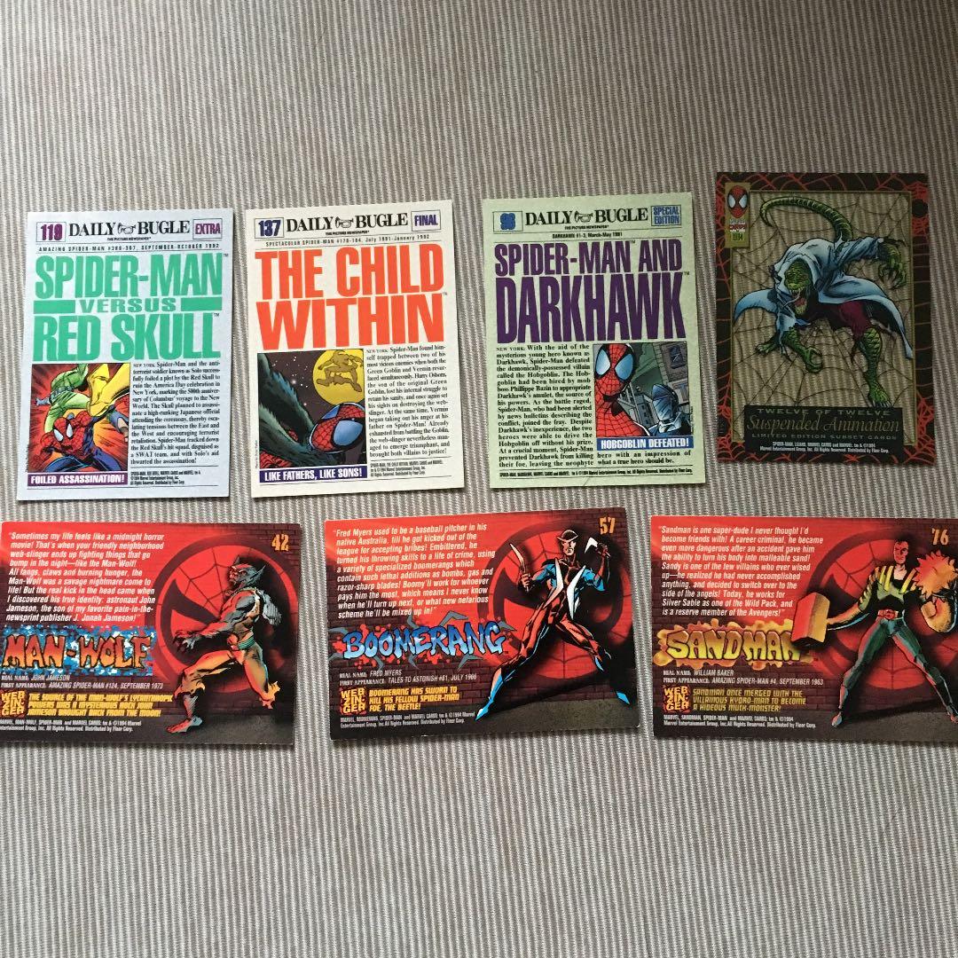 スパイダーマン トレカ トレーディングカード - メルカリ