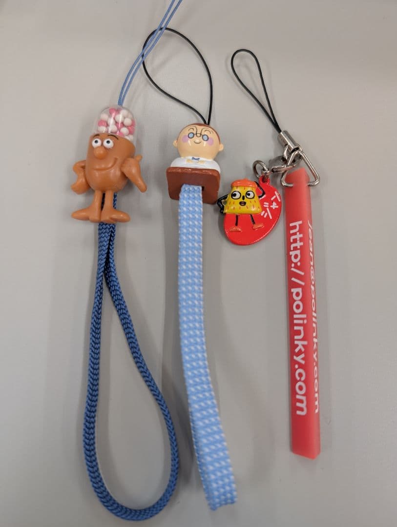 平成レトロ 企業キャラクター ストラップ まとめ売り 当時物