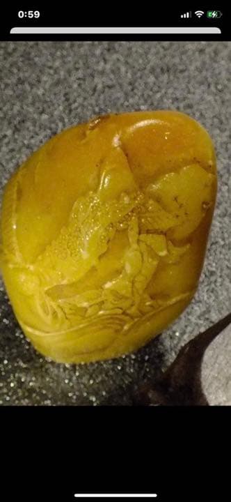 中国美術、田黄，寿山石雕、印材、印章、约98g. - メルカリ