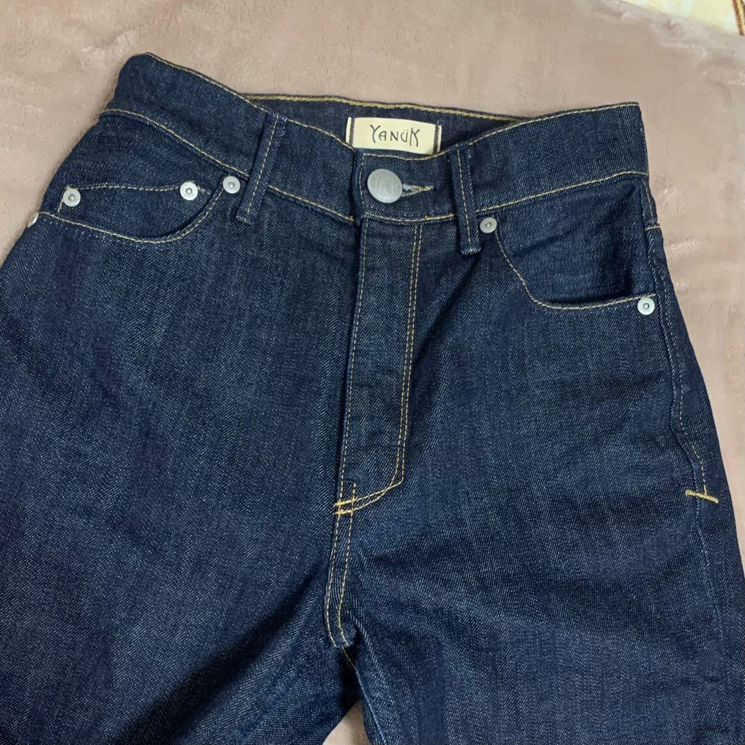 YANUK 23 セミフレア ワンウォッシュインディゴ 美品 - メルカリ