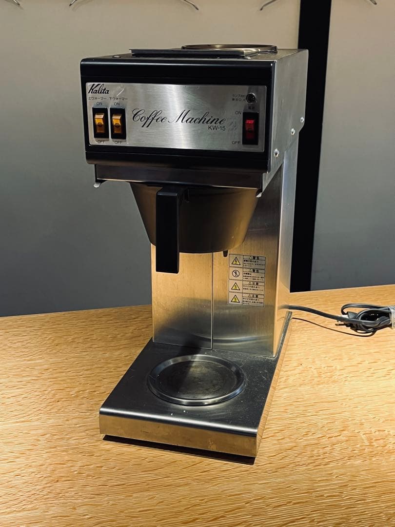 Kalita 業務用 コーヒーメーカー kw-15 美品 カリタ Amazon | Kalita(カリタ) 業務用コーヒーマシン KW-15 パワーアップ型