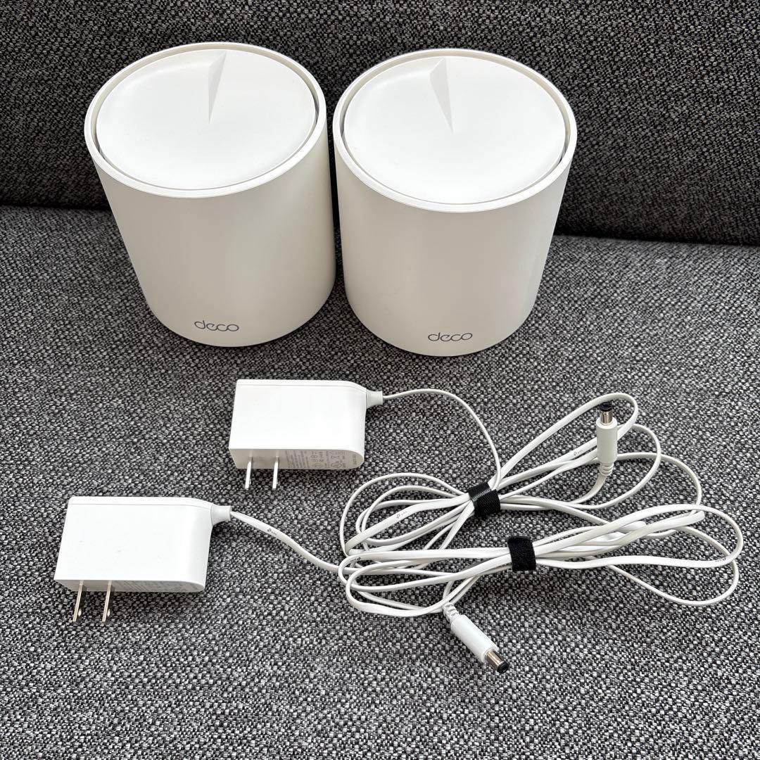 TP-Link Deco X50 メッシュWi-Fi 6システム 2P