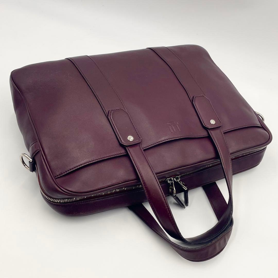 ダンヒル 2WAYブリーフケース ハムステッド シングル ドキュメント