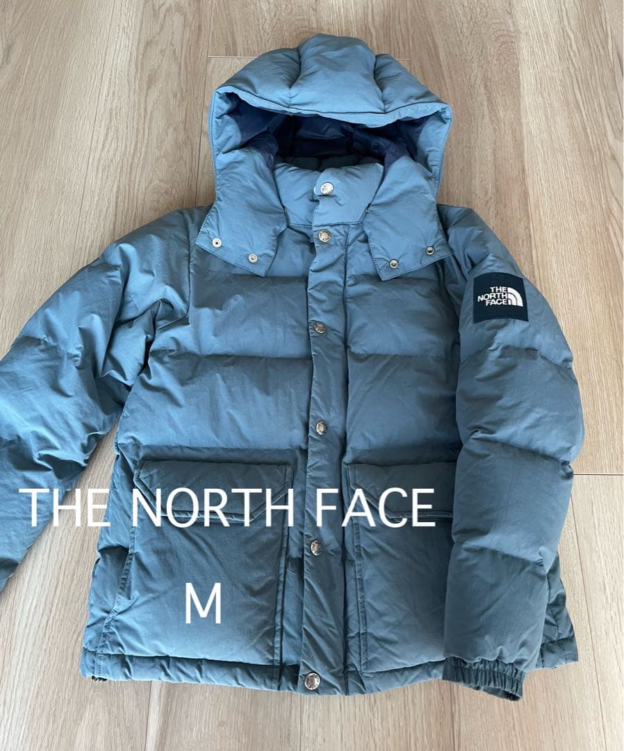 THE NORTH FACE キャンプシエラダウンジャケットブルー水色ショート