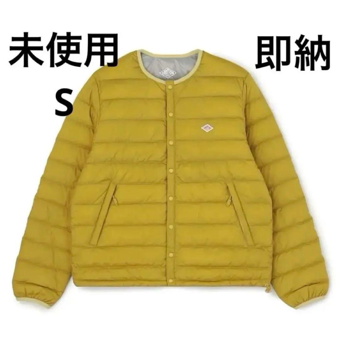 【未使用品】ダントン ダウン ジャケット マスタード S