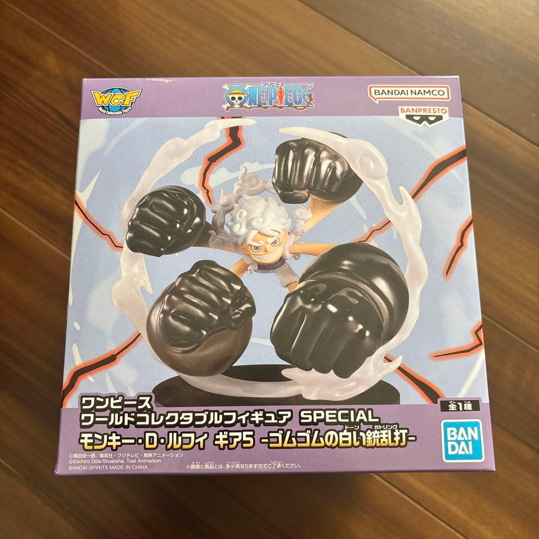 ワンピース ワーコレ SPECIAL ルフィ ギア5 ニカ ゴムゴムの白い銃乱打