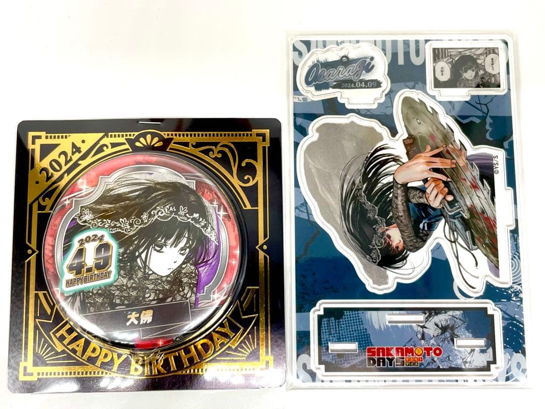 サカモトデイズ 名場面ジオラマフィギュア バースデイ缶バッジ