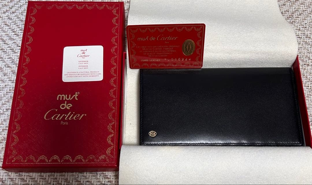 Cartier must de Cartier財布 Wallet, Must
