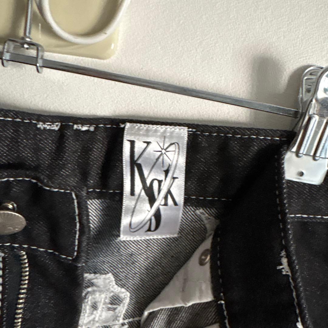 kashiko デニム ブラック シズニルック