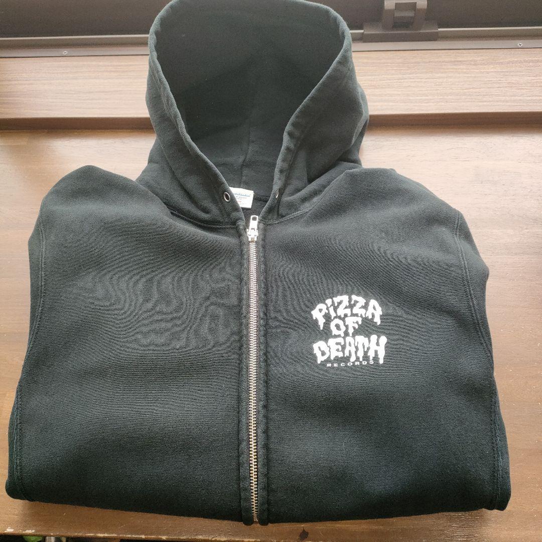 Pizza of Death Records パーカー L ブラック - メルカリ