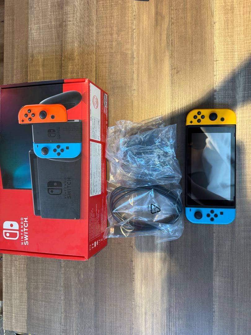 Nintendo Switch 青/オレンジ 本体