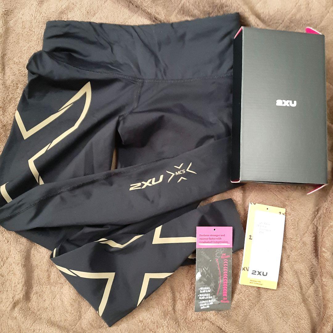 m*i様 2XU MCS コンプレッションタイツ Sサイズ ブラック/ゴールド