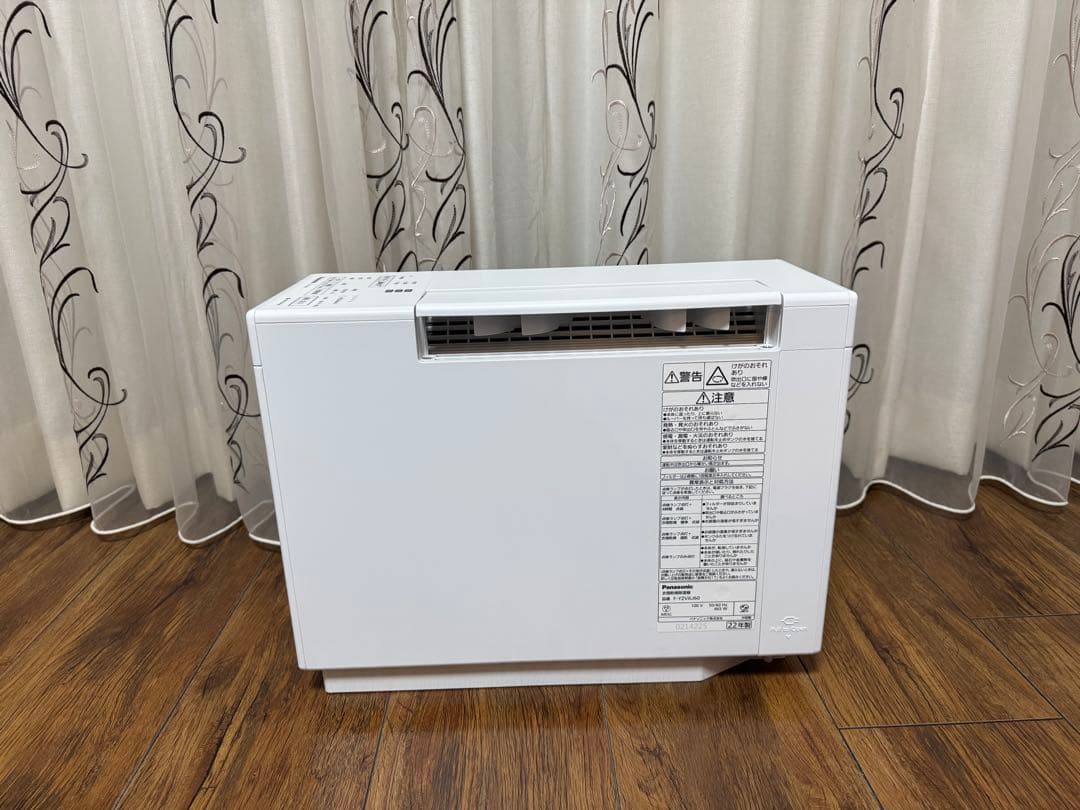 美品 Panasonic 衣類乾燥除湿機 22年式 概要 デシカント方式 衣類乾燥除湿機 F-YZVX60 | 衣類乾燥除湿機