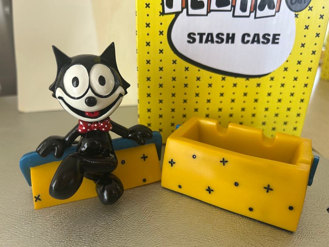 海外限定 新品 Felix the Cat スタッシュケース 小物入れ