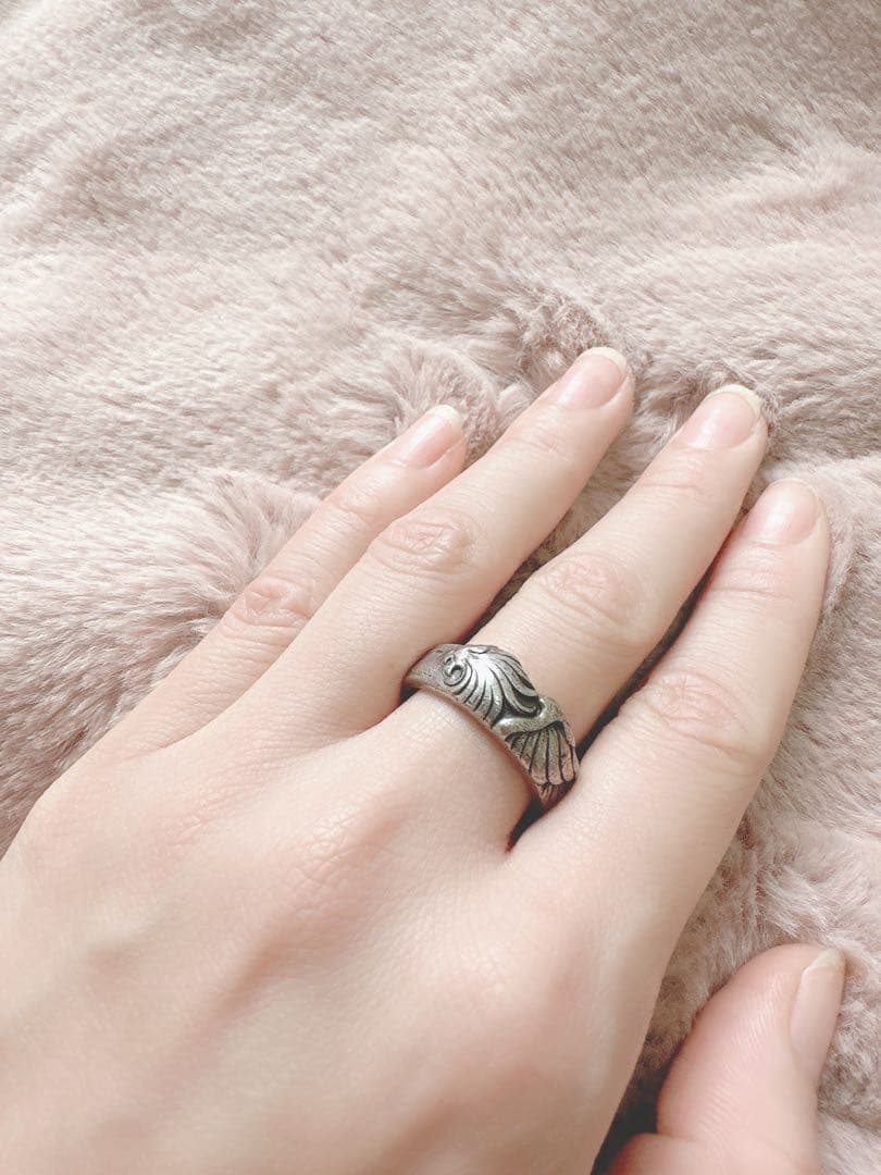 FFⅧ】スコール シルバーリング スリーピングライオンハート FF8