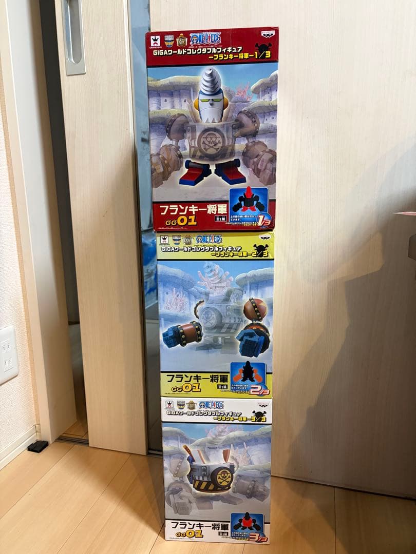 ワンピース GIGA ワーコレ フランキー将軍 フィギュア　未開封