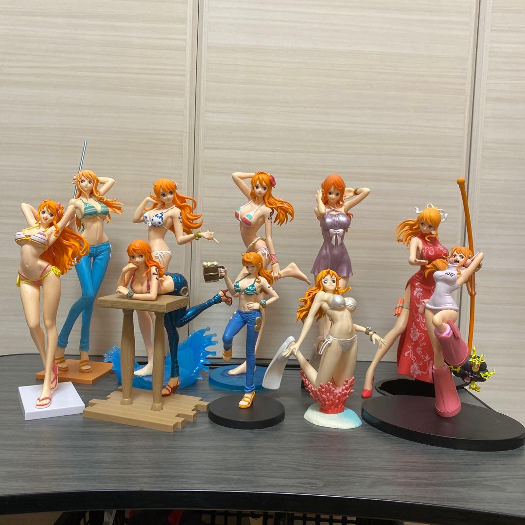 ワンピース・ナミ12体まとめ売り ナミ【R】{OP01-016}