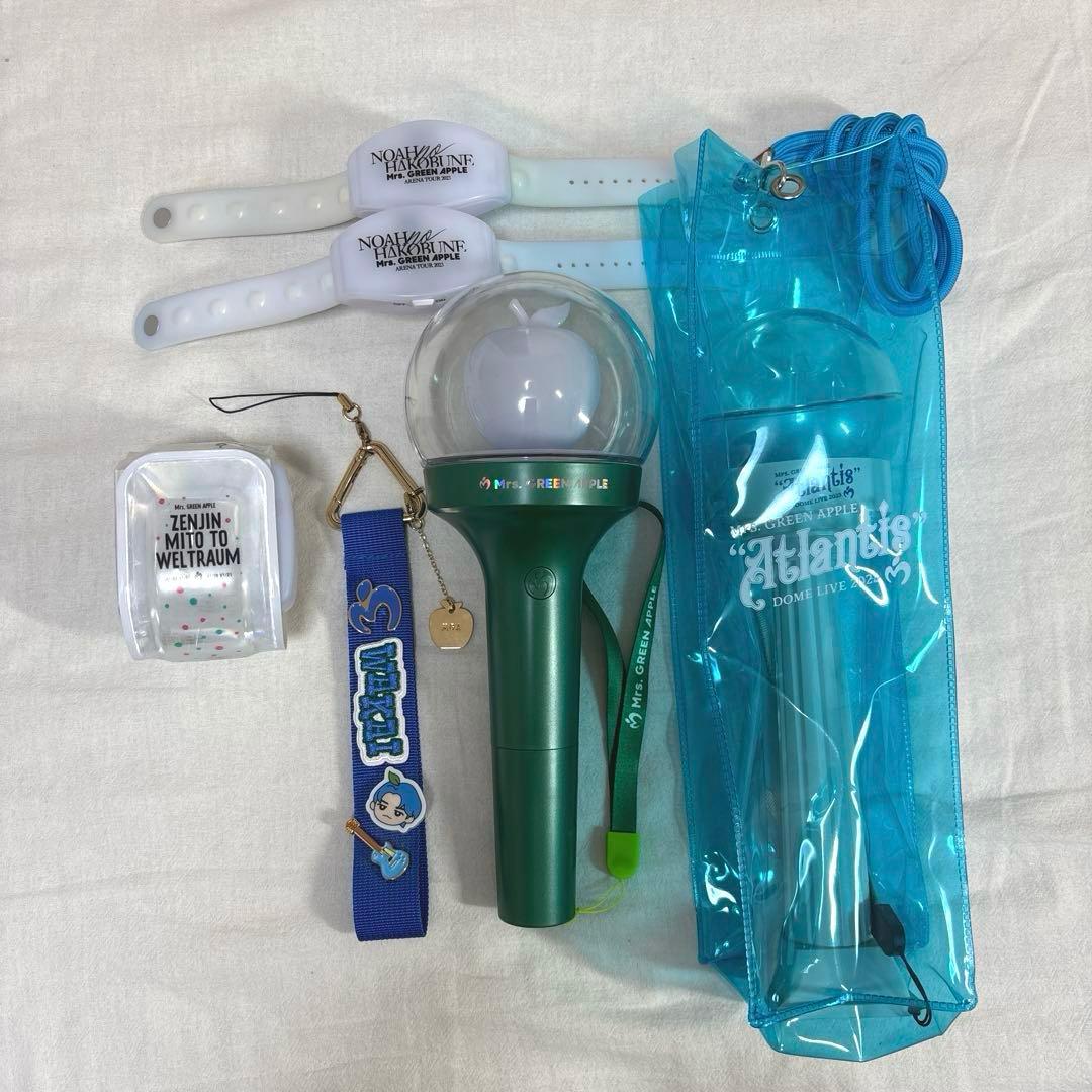 ミセスグリーンアップル ペンライト＆ハンドストラップセット