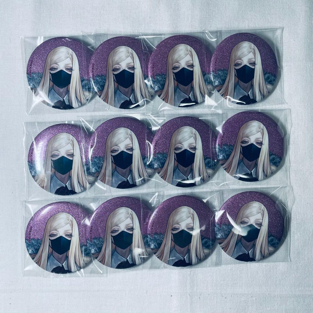 東京リベンジャーズ Art by AU グリッター缶バッジ 三途春千夜