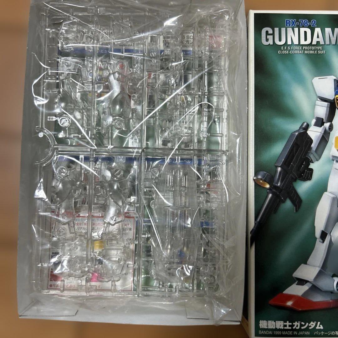 ガンプラ限定品クリアバージョンRX-78-2 ガンダム プラモデル 未組立