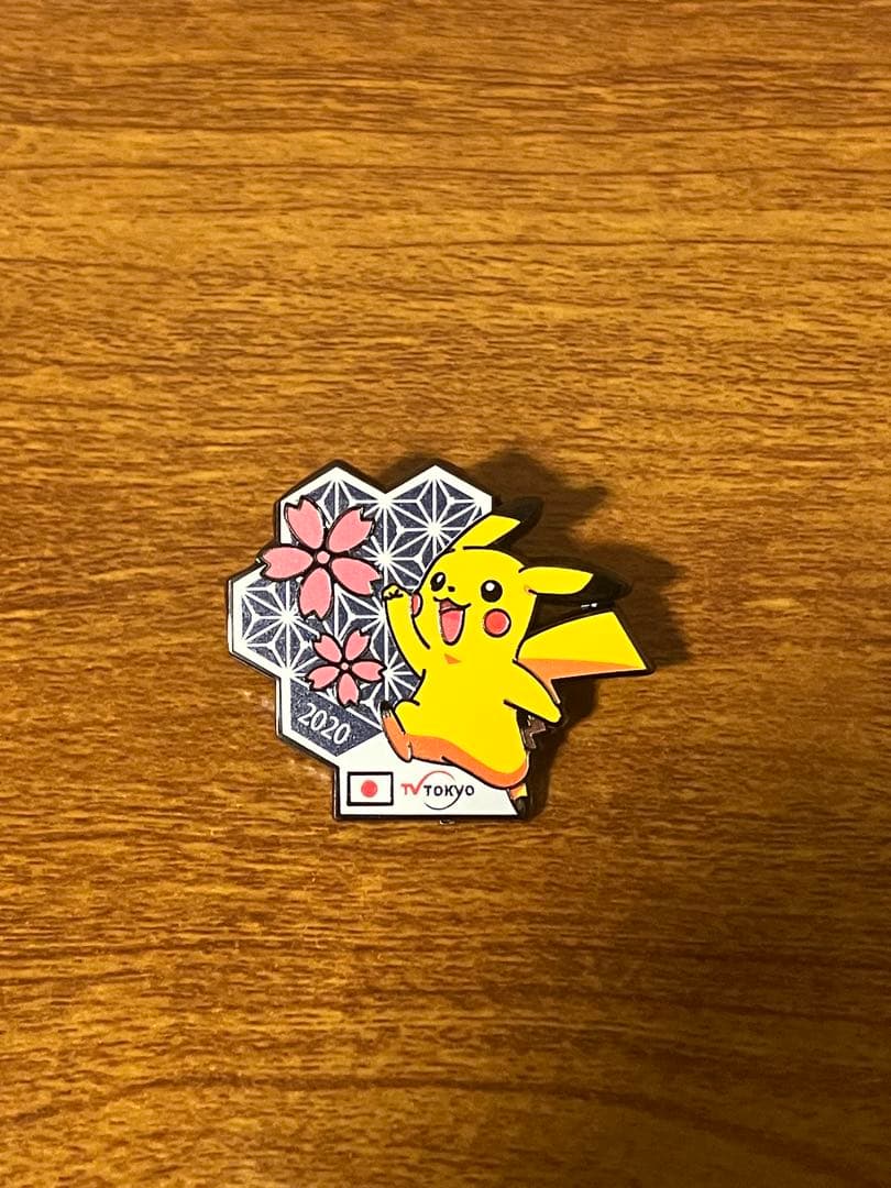 ポケモン　東京オリンピックピカチュウピンバッチ(非売品)