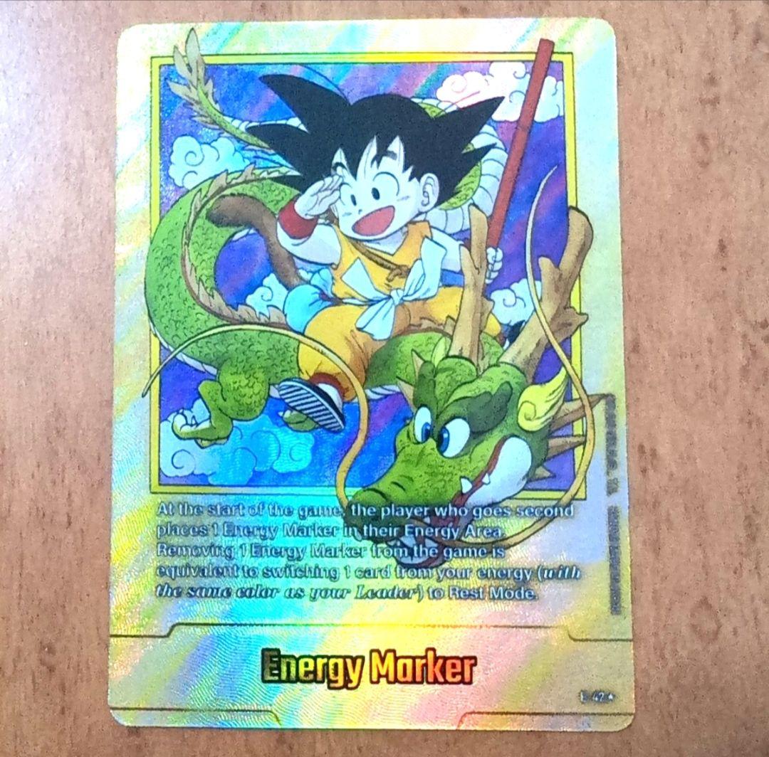 ドラゴンボール 金エナジーマーカ 漫画ブースター01 1巻 E-42【英語版