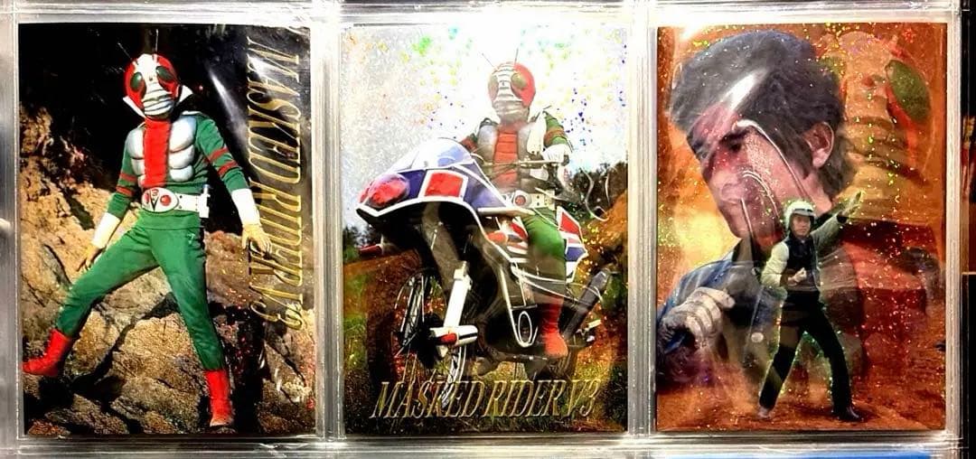 アマダ　仮面ライダー　トレカ　SSPカード　V3Ｘ　６枚セット