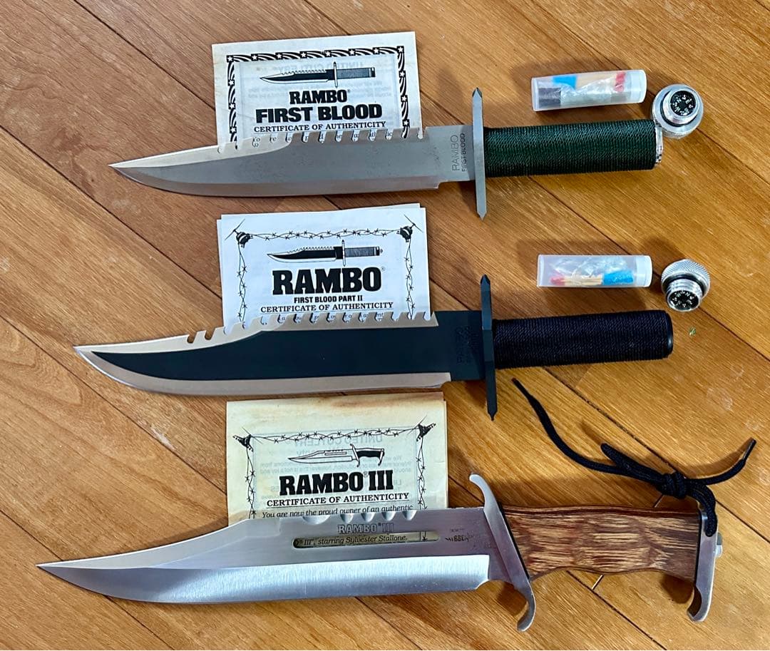 United Cutlery製 ランボーナイフ 3本 - メルカリ