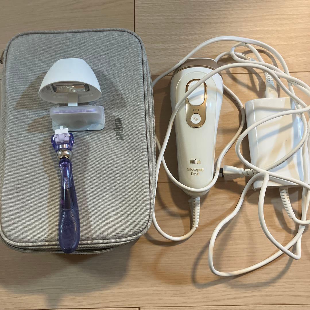 ブラウン脱毛器　シルクエキスパートpro5